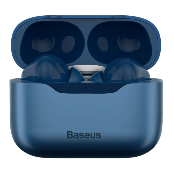 BASEUS SIMU S1 PRO ANC WIRELESS BLUETOOTH EARPHONES - BLUE - Image 3